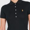 Black Women’s Ralph Lauren Button Detail Shirt Polo Shirts Black Women’s Ralph Lauren Button Detail Shirt Polo Shirts
