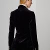 Black Women’s Ralph Lauren Camden Velvet Jackets Black Women’s Ralph Lauren Camden Velvet Jackets