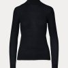 Black Women’s Ralph Lauren Cashmere Turtleneck Sweaters Black Women’s Ralph Lauren Cashmere Turtleneck Sweaters