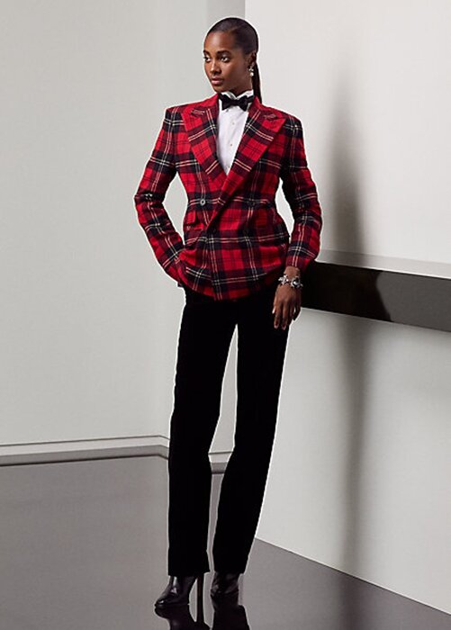 Black Women’s Ralph Lauren Declynn Velvet Pants Black Women’s Ralph Lauren Declynn Velvet Pants