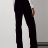 Black Women’s Ralph Lauren Declynn Velvet Pants Black Women’s Ralph Lauren Declynn Velvet Pants