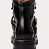 Black Women’s Ralph Lauren Dimicia Welington Burnishedie Boots Black Women’s Ralph Lauren Dimicia Welington Burnishedie Boots