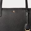 Black Women’s Ralph Lauren Faux-Leather Keaton Tote Bags