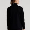 Black Women’s Ralph Lauren Hybrid Full-Zip Jackets