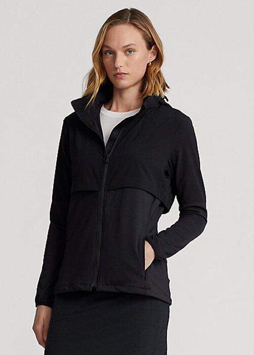 Black Women’s Ralph Lauren Hybrid Packable-Hood Jackets Black Women’s Ralph Lauren Hybrid Packable-Hood Jackets