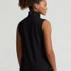 Black Women’s Ralph Lauren Hybrid Performance Full-Zip Vest