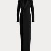 Black Women’s Ralph Lauren Kristian Silk Cady Dress