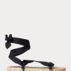 Black Women’s Ralph Lauren Lace-Ups Sandals
