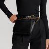 Black Women’s Ralph Lauren Leather Mini Sloane Crossbody Bags Black Women’s Ralph Lauren Leather Mini Sloane Crossbody Bags