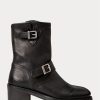 Black Women’s Ralph Lauren Payge Vachetta Leather Boots Black Women’s Ralph Lauren Payge Vachetta Leather Boots