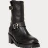 Black Women’s Ralph Lauren Payge Vachetta Leather Boots Black Women’s Ralph Lauren Payge Vachetta Leather Boots