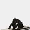 Black Women’s Ralph Lauren Rosalind Slippers