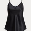 Black Women’s Ralph Lauren Silk Camisole Tops