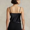 Black Women’s Ralph Lauren Silk Camisole Tops