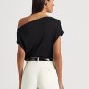 Black Women’s Ralph Lauren Stretch Jersey Tops
