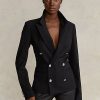 Black Women’s Ralph Lauren Stretch Wool Blazers