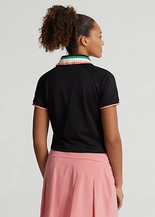 Black Women’s Ralph Lauren Tailored Fit Quarter-Zip Polo Shirts Black Women’s Ralph Lauren Tailored Fit Quarter-Zip Polo Shirts