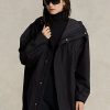 Black Women’s Ralph Lauren Water-Resistant Hooded Windbreaker Black Women’s Ralph Lauren Water-Resistant Hooded Windbreaker