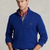 Blue Men’s Ralph Lauren Cotton Quarter-zip Jumper Sweaters Blue Men’s Ralph Lauren Cotton Quarter-zip Jumper Sweaters