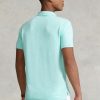 Blue Men’s Ralph Lauren Custom Slim Fit Mesh Polo Shirts