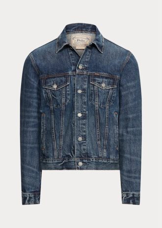 Blue Men’s Ralph Lauren Denim Trucker Jackets