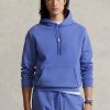 Blue Men’s Ralph Lauren Double-knit Hoodie Blue Men’s Ralph Lauren Double-knit Hoodie