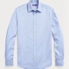 Blue Men’s Ralph Lauren End-on-end Formal   Shirts