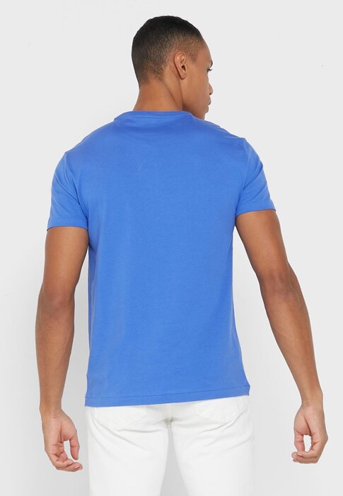 Blue Men’s Ralph Lauren Essential Crew Neck T Shirts Blue Men’s Ralph Lauren Essential Crew Neck T Shirts
