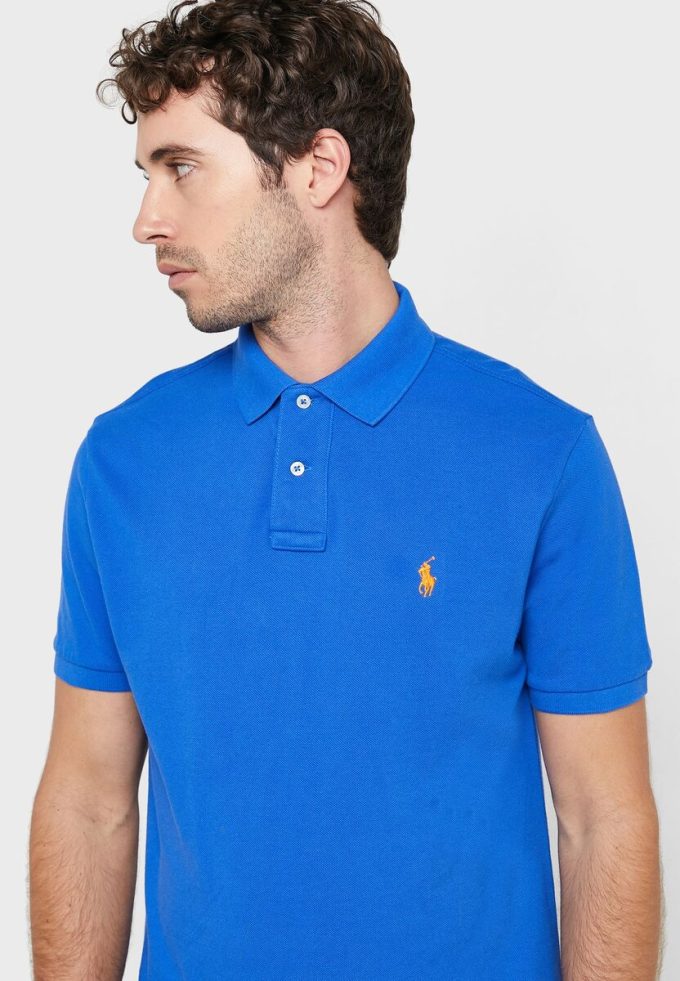 Blue Men’s Ralph Lauren Essential Polo Shirts