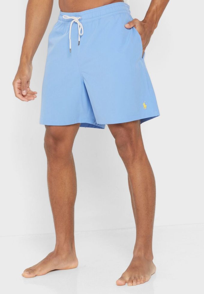 Blue Men’s Ralph Lauren Essential Swim Shorts Blue Men’s Ralph Lauren Essential Swim Shorts