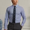 Blue Men’s Ralph Lauren Gingham Easy Care Twill Formal Shirts