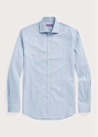 Blue Men’s Ralph Lauren Gingham Formal   Shirts