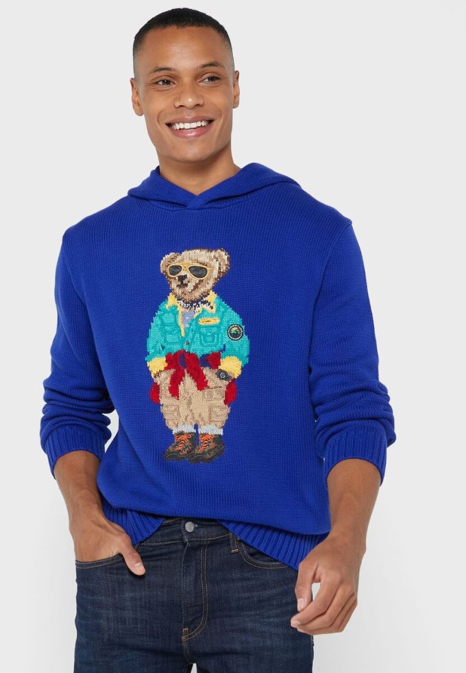 Blue Men’s Ralph Lauren Graphic Hoodie