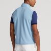 Blue Men’s Ralph Lauren Hybrid Mockneck Vest