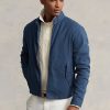 Blue Men’s Ralph Lauren Linen-Blend Herringbone Twill Jackets