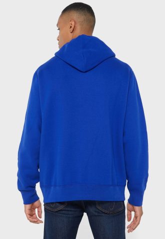 Blue Men’s Ralph Lauren Logo Hoodie