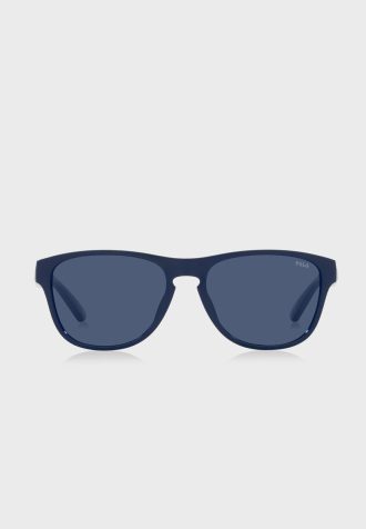 Blue Men’s Ralph Lauren Oval Sunglasses