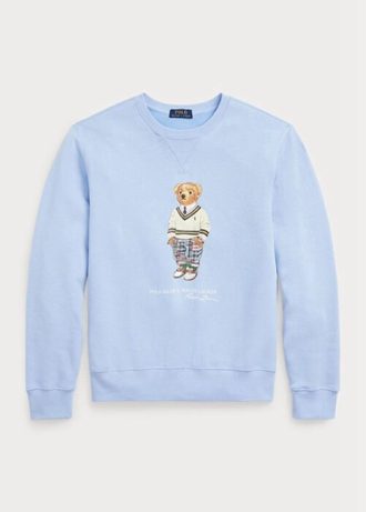 Blue Men’s Ralph Lauren Polo Bear Fleece  Sweatshirt