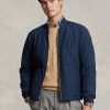 Blue Men’s Ralph Lauren Quilted Bomber Jackets
