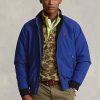 Blue Men’s Ralph Lauren Raglan-Sleeve Jackets