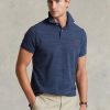 Blue Men’s Ralph Lauren Slim Fit Mesh Polo Shirts Blue Men’s Ralph Lauren Slim Fit Mesh Polo Shirts
