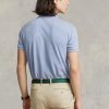 Blue Men’s Ralph Lauren Slim Fit Mesh Polo Shirts Blue Men’s Ralph Lauren Slim Fit Mesh Polo Shirts