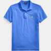 Blue Women’s Ralph Lauren Classic Fit Mesh Polo Shirts Blue Women’s Ralph Lauren Classic Fit Mesh Polo Shirts