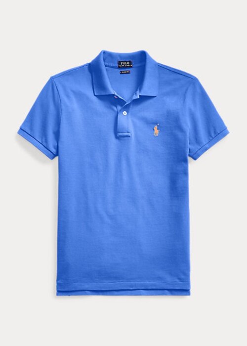 Blue Women’s Ralph Lauren Classic Fit Mesh Polo Shirts Blue Women’s Ralph Lauren Classic Fit Mesh Polo Shirts