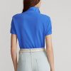 Blue Women’s Ralph Lauren Classic Fit Mesh Polo Shirts Blue Women’s Ralph Lauren Classic Fit Mesh Polo Shirts