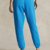 Blue Women’s Ralph Lauren Fleece Athletics Pants Blue Women’s Ralph Lauren Fleece Athletics Pants