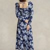 Blue Women’s Ralph Lauren Floral Cotton Halter-Tie Dress Blue Women’s Ralph Lauren Floral Cotton Halter-Tie Dress