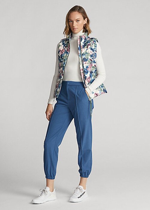 Blue Women’s Ralph Lauren Four-Way-Stretch Jogger Pants Blue Women’s Ralph Lauren Four-Way-Stretch Jogger Pants