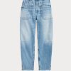 Blue Women’s Ralph Lauren High-rise Tapered Fit Jeans Blue Women’s Ralph Lauren High-rise Tapered Fit Jeans