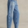 Blue Women’s Ralph Lauren High-rise Tapered Fit Jeans Blue Women’s Ralph Lauren High-rise Tapered Fit Jeans